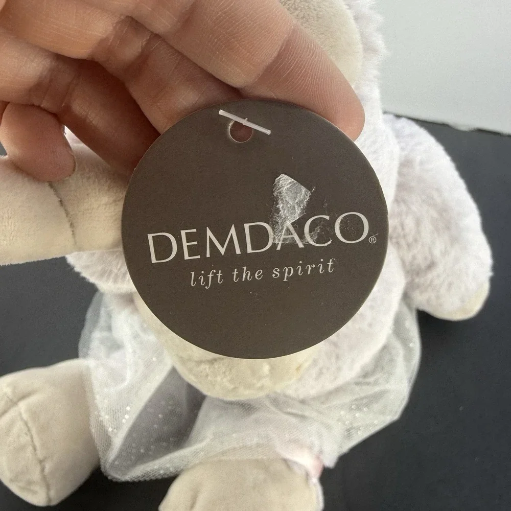 Demdaco Baby Sparkle the Unicorn Plush 14